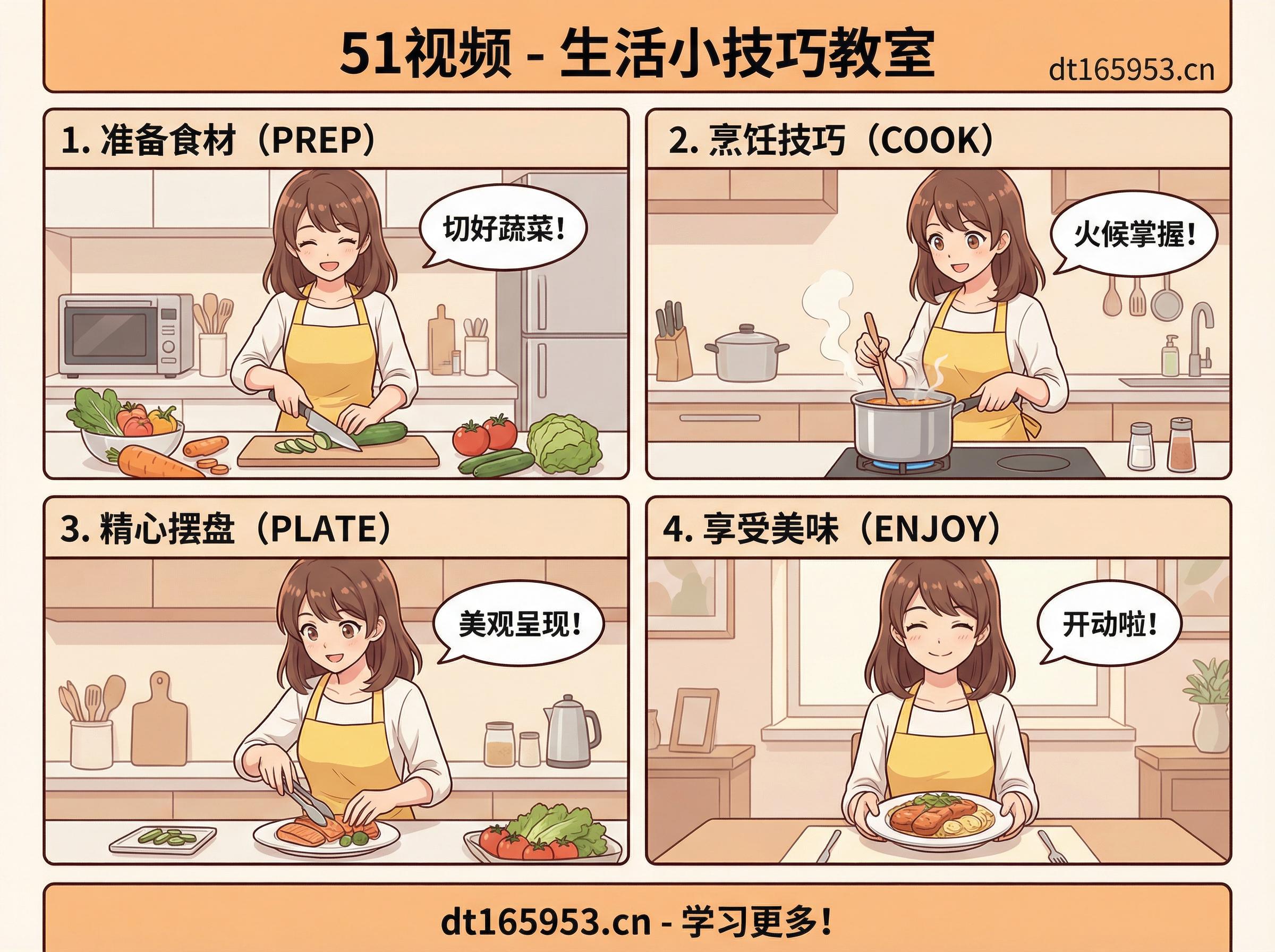 抖阴-美食动漫教程